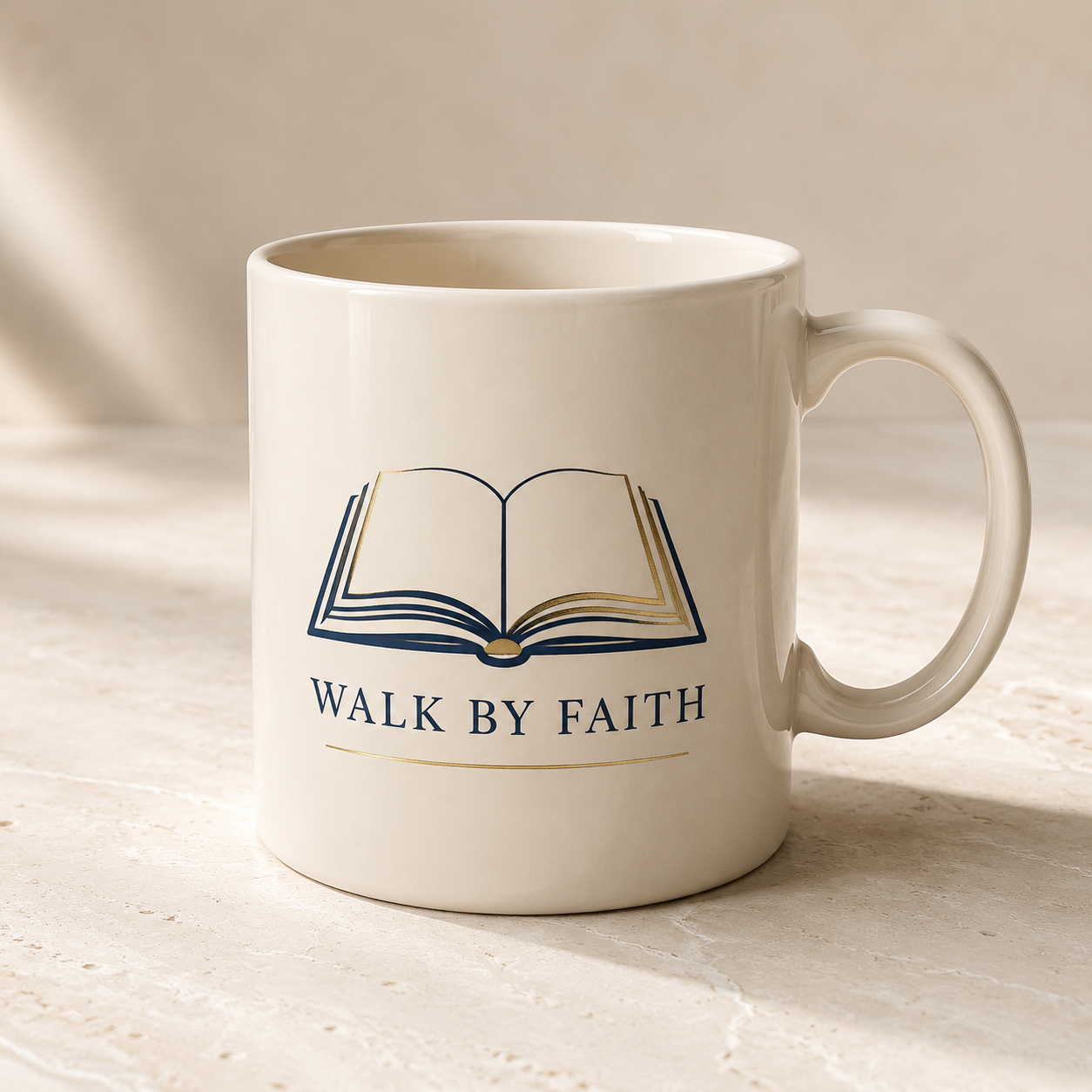 Walk by Faith Mug